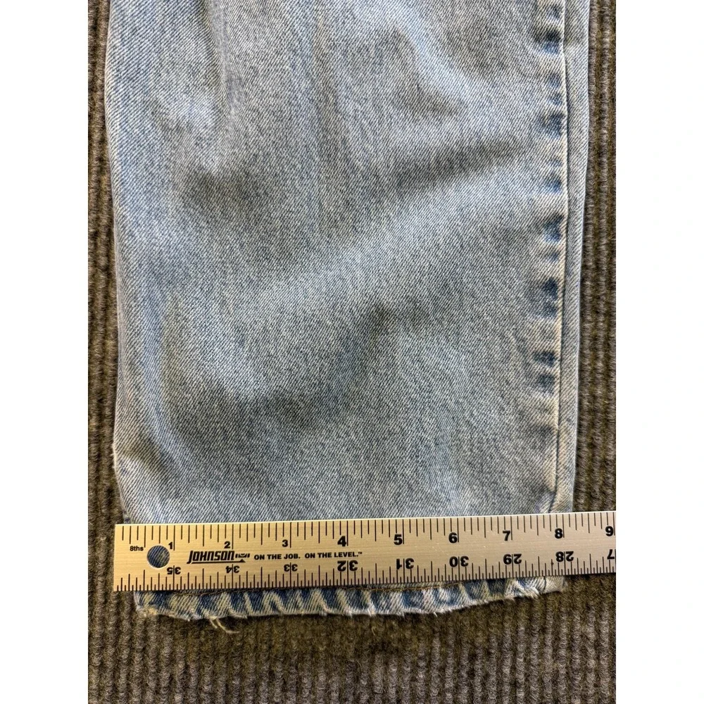 Eddie‎ Bauer Mens Jeans 36x33 Light Wash Classic Fit 100% Cotton Denim